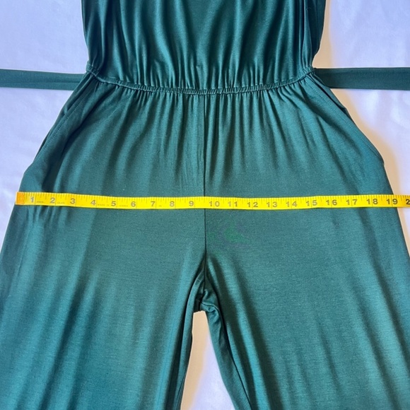 Trina Turk Jumpsuit Deep Ocean Teal - Picture 7 of 14